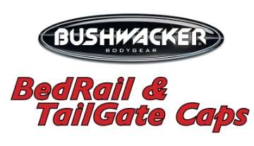 Picture of Bushwacker 95-04 Toyota Tacoma Tailgate Caps - Black