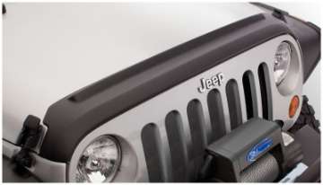 Picture of Bushwacker 07-18 Jeep Wrangler Trail Armor Hood and Tailgate Protector Excl Power Dome Hood - Black