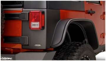 Picture of Bushwacker 07-18 Jeep Wrangler Trail Armor Rear Corners - Black