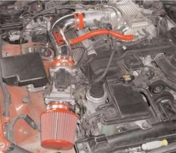 Picture of Injen 92-95 SC400 w- Heat Shield Polished Short Ram Intake