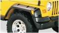 Picture of Bushwacker 97-06 Jeep TJ Fender Flares Large Pocket Style Euro Ribicon Conversion Package - Black