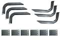 Picture of Lund 05-09 Jeep Liberty EZ Running Board Mounting Bracket Kit - Brite