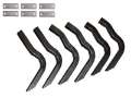 Picture of Lund 05-12 Dodge Dakota Quad Cab EZ Running Board Mounting Bracket Kit - Brite