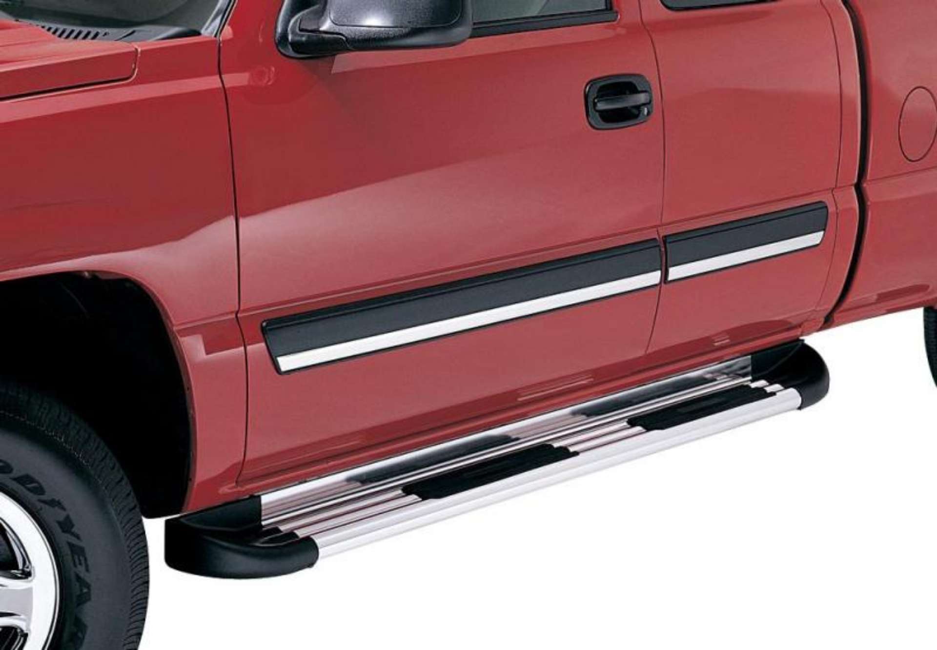 Picture of Lund 00-14 Chevy Suburban 1500 90in TrailRunner Extruded Multi-Fit Running Boards - Black