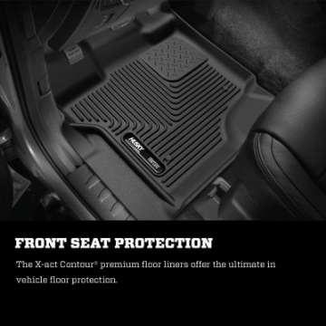 Picture of Husky Liners 2022 Toyota Corolla X-Act Contour Black Floor Liners