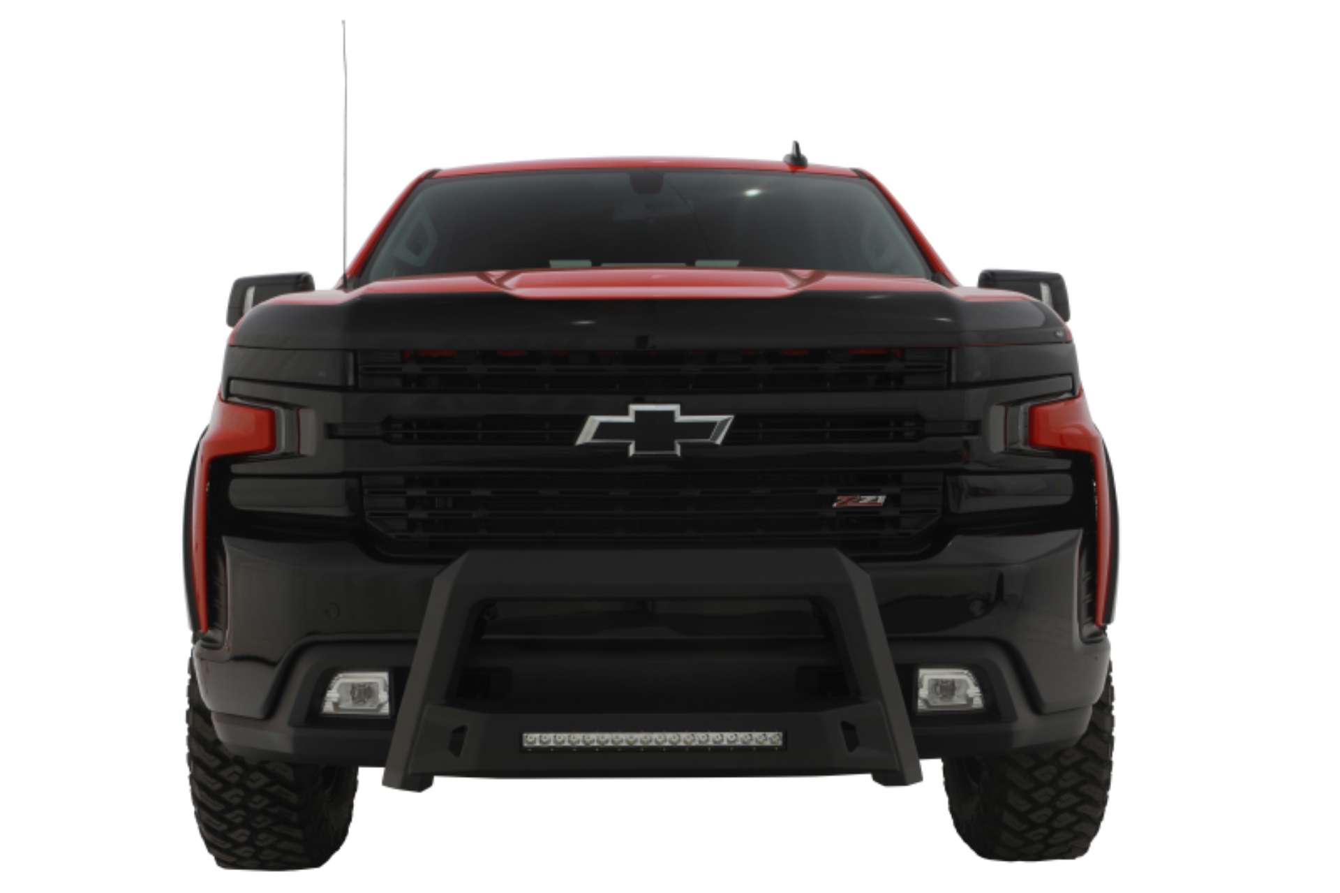 Picture of Lund 07-17 Chevy Silverado 1500 Revolution Bull Bar - Black