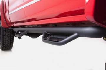 Picture of Lund 15-18 Ford F-150 SuperCab Terrain HX Step Nerf Bars - Black