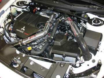 Picture of Injen 2009 Lancer Ralliart 2-0L Turbo 4 Cyl- will not fit vehicles with fog lights Black Cold Air