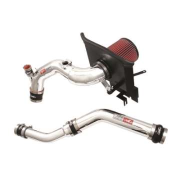 Picture of Injen 2008-14 Mitsubishi Evo X 2-0L 4Cyl Polished Short Ram Intake