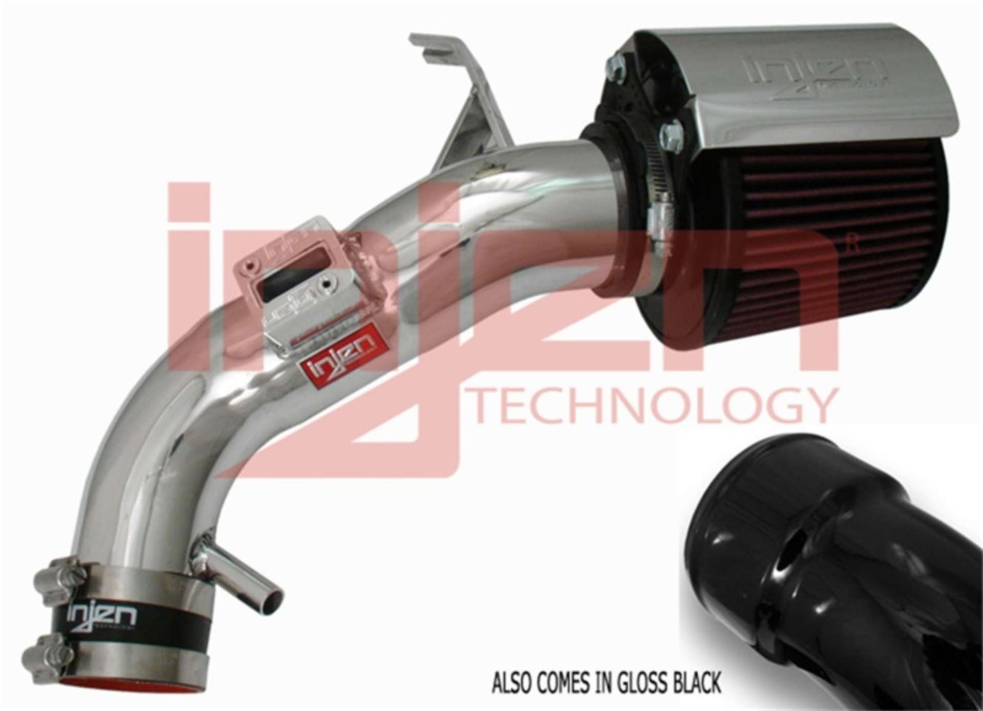 Picture of Injen 07-09 Altima 4 Cylinder 2-5L w- Heat Shield Automatic Only Polished Short Ram Intake