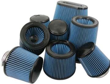 Picture of Injen AMSOIL Ea Nanofiber Dry Air Filter - 2-75 Filter 5 Base - 5 Tall - 4 Top - 40 Pleat