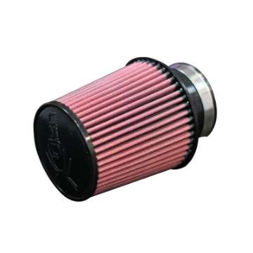 Picture of Injen High Performance Air Filter - 2-75 Black Filter 5 Base - 5 Tall - 4 Top - 40 Pleat