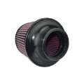 Picture of Injen High Performance Air Filter - 3-00 Black Filter 6 Base - 5 Tall - 5 Top