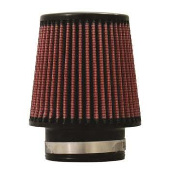 Picture of Injen High Performance Air Filter - 3-00 Black Filter 6 Base - 5 Tall - 4 Top - 45 Pleat