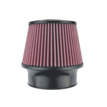 Picture of Injen High Performance Air Filter - 4-50 Black Filter 6-75 Base - 5 Tall - 5 Top