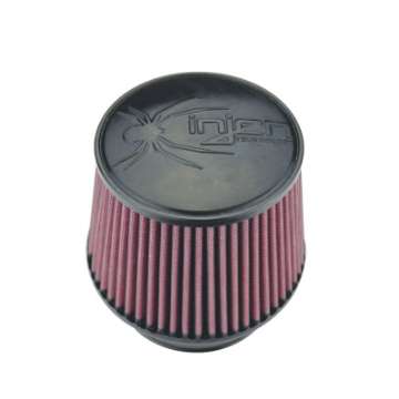 Picture of Injen High Performance Air Filter - 4-50 Black Filter 6-75 Base - 5 Tall - 5 Top