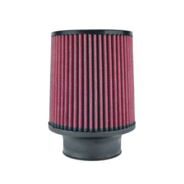 Picture of Injen High Performance Air Filter - 3 1-2 Black Oiled Filter 6  Base - 6 7-8 Tall - 5 1-2 Top