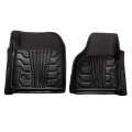 Picture of Lund 08-10 Ford F-250 Super Duty Catch-It Floormat Front Floor Liner - Black 2 Pc