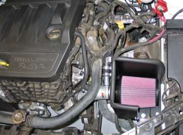 Picture of K&N 08-09 Dodge Avenger 2-4L Silver Typhoon Short Ram Intake