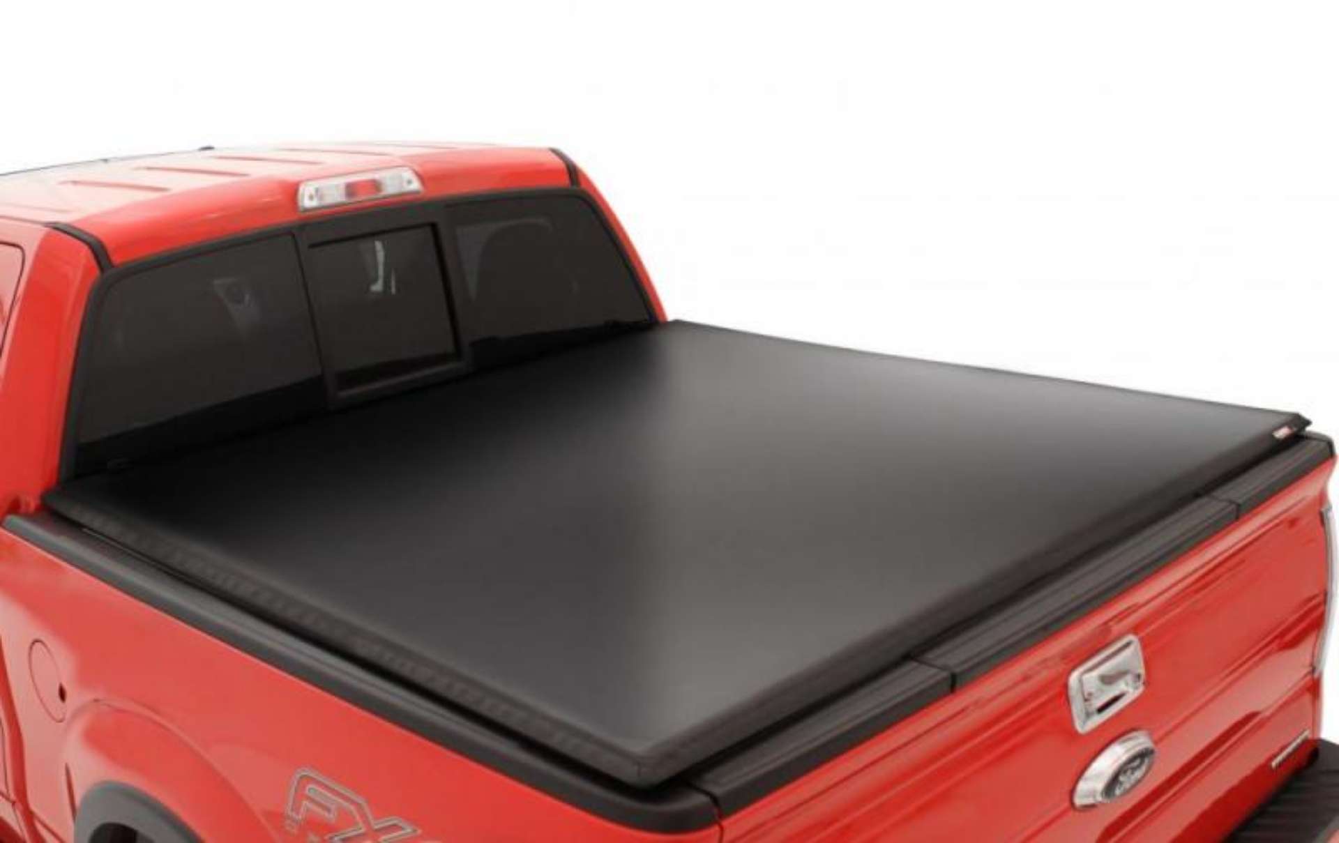 Picture of Lund 02-17 Dodge Ram 1500 8ft- BedExcl- Beds w-Rambox Genesis Tri-Fold Tonneau Cover - Black