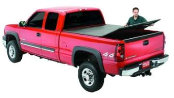 Picture of Lund 07-17 Toyota Tundra 5-5ft- Bed Genesis Tri-Fold Tonneau Cover - Black