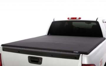 Picture of Lund 14-17 Chevy Silverado 1500 5-5ft- Bed Genesis Elite Tri-Fold Tonneau Cover - Black