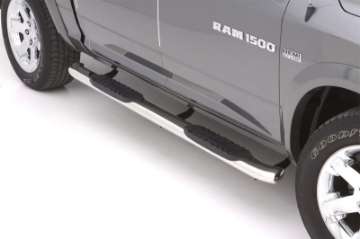 Picture of Lund 10-17 Dodge Ram 2500 Crew Cab 5in- Curved Oval SS Nerf Bars - Polished