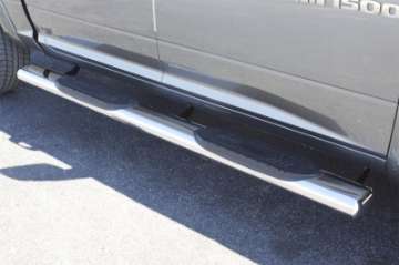 Picture of Lund 10-17 Dodge Ram 2500 Crew Cab 6in- Oval Straight SS Nerf Bars - Polished