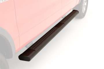 Picture of Lund 10-17 Dodge Ram 2500 Crew Cab 6in- Oval Straight Black Nerf Bars - Black