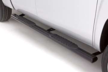 Picture of Lund 05-17 Toyota Tacoma Access Cab 5in- Oval Straight Steel Nerf Bars - Black