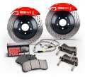 Picture of StopTech 2015 Ford Mustang GT Front Big Brake Kit Black ST-60 Calipers 380x34mm Slotted 1pc Rotors