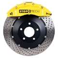 Picture of StopTech 00-03 BMW M5 Front BBK w- Yellow ST-60 Calipers 355x32mm Cast Iron Drilled Rotors