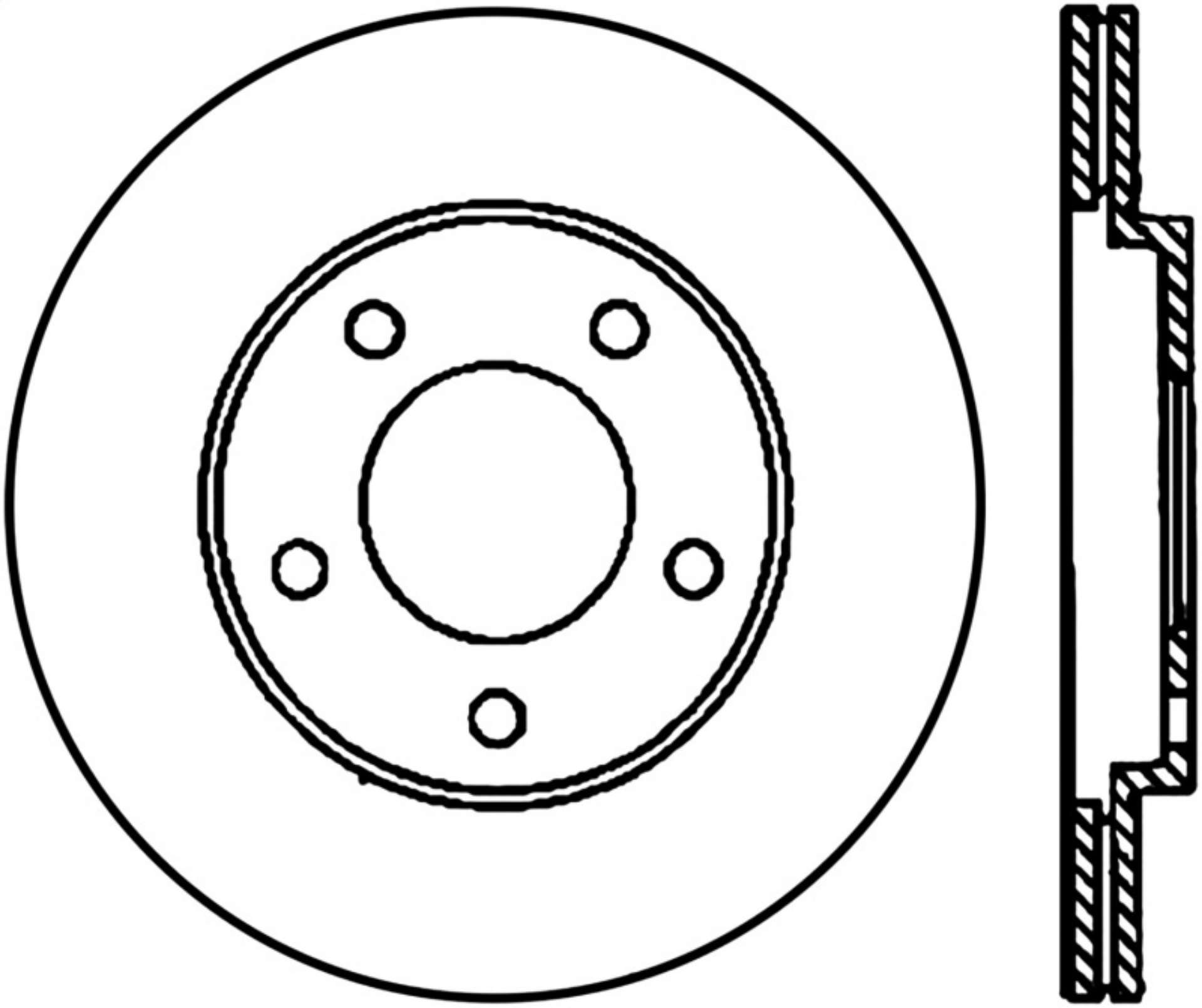 Picture of StopTech 05-14 Ford Mustang Cryo-Stop Rear PremiumRotor