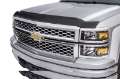 Picture of AVS 14-15 Chevy Silverado 1500 Aeroskin II Textured Low Profile Hood Shield - Black