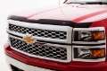 Picture of AVS 17-18 Ford F-150 Raptor Aeroskin II Textured Low Profile Hood Shield - Black