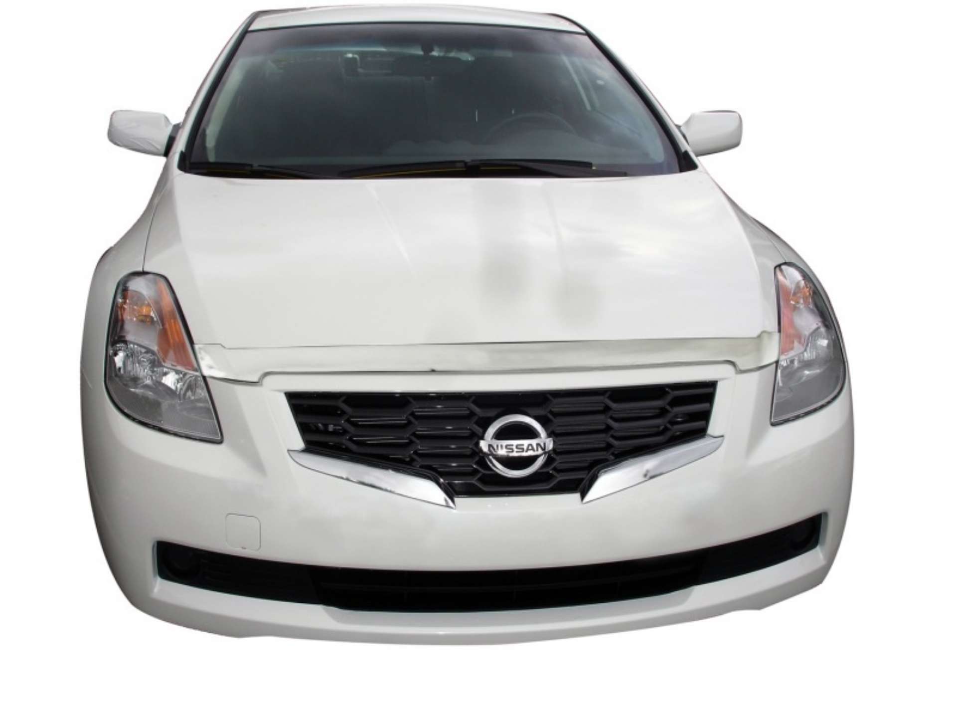 Picture of AVS 07-09 Nissan Altima Aeroskin Low Profile Hood Shield - Chrome