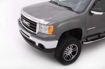 Picture of AVS 07-13 GMC Sierra 1500 Aeroskin Low Profile Hood Shield - Chrome