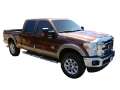 Picture of AVS 11-16 Ford F-350 Aeroskin Low Profile Hood Shield - Chrome