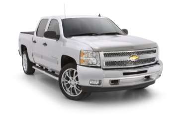 Picture of AVS 15-18 Chevy Silverado 2500 Excl- Induct Hood Aeroskin Low Profile Hood Shield - Chrome