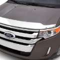 Picture of AVS 16-18 Ford Explorer Excl- Sport Model Aeroskin Low Profile Hood Shield - Chrome