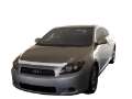 Picture of AVS 05-10 Scion TC Aeroskin Low Profile Hood Shield - Chrome