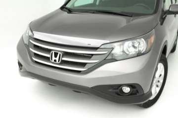 Picture of AVS 12-16 Honda CR-V Aeroskin Low Profile Hood Shield - Chrome