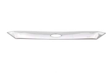 Picture of AVS 13-16 Ford Fusion Grille Fascia Mount Aeroskin Low Profile Hood Shield - Chrome