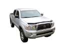 Picture of AVS 05-11 Toyota Tacoma Aeroskin Low Profile Acrylic Hood Shield - Smoke