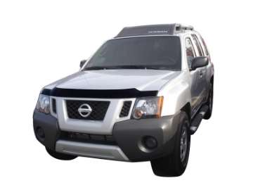 Picture of AVS 05-18 Nissan Frontier Aeroskin Low Profile Acrylic Hood Shield - Smoke