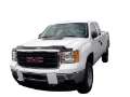 Picture of AVS 11-14 GMC Sierra 2500 Aeroskin Low Profile Acrylic Hood Shield - Smoke