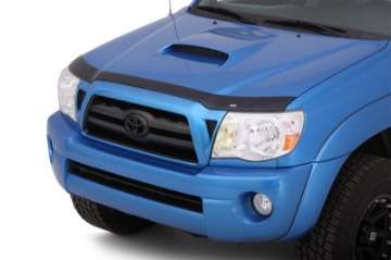 Picture of AVS 12-15 Toyota Tacoma Aeroskin Low Profile Acrylic Hood Shield - Smoke