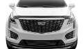 Picture of AVS 17-18 Cadillac XT5 Aeroskin Low Profile Acrylic Hood Shield - Smoke