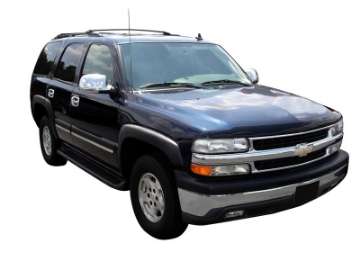 Picture of AVS 99-02 Chevy Silverado 1500 Aeroskin Low Profile Acrylic Hood Shield - Smoke