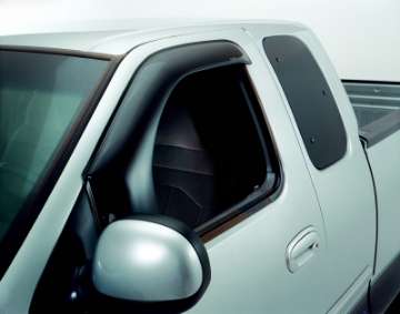 Picture of AVS 98-04 Nissan Frontier Aerovisor Front Outside Mount Window Deflector 2pc - Smoke